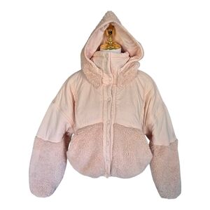 FP Movement by Free People Pink Teddy Jacket